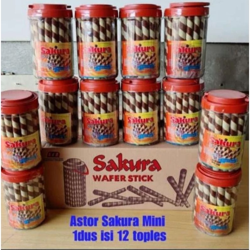 

Snack Astor sakura 250 gram dan astor sor biru