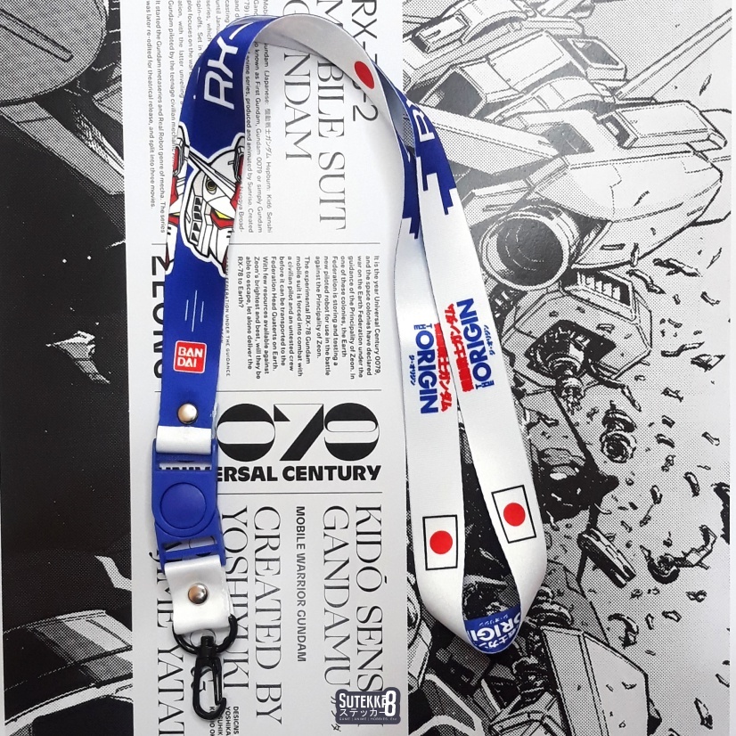 

LANYARD TALI ID CARD GUNDAM RX-78