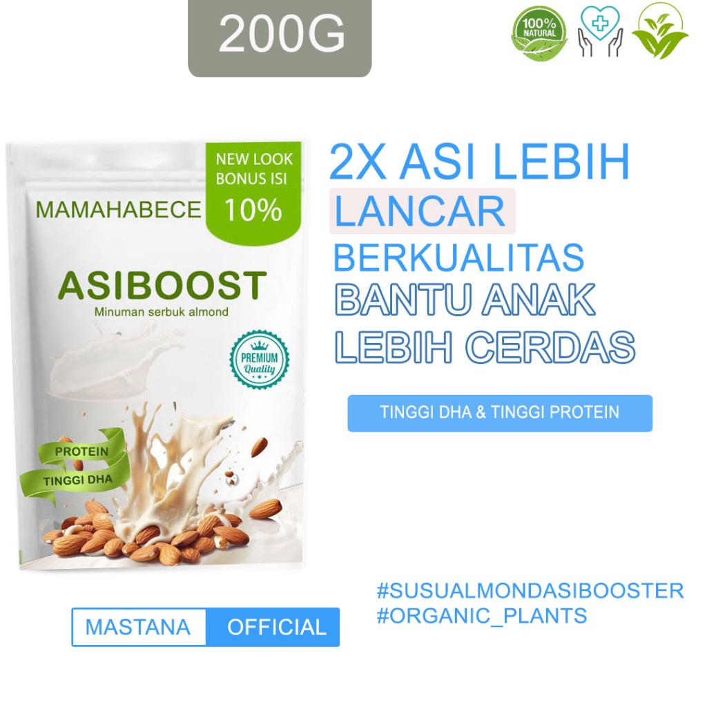 Susu Ibu Menyusui Almond Asi Booster Menyusui Susu Asi Booster Pelancaran Asi Booster Penambah Asi B