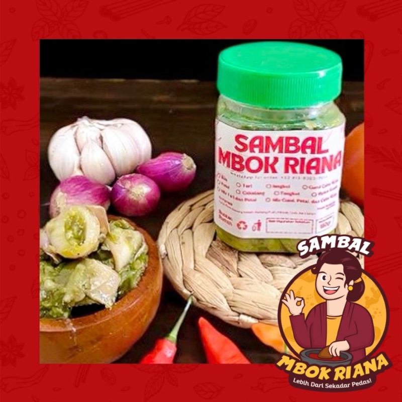 

SAMBAL MBOK RIANA ✦ CUMI CABAI HIJAU