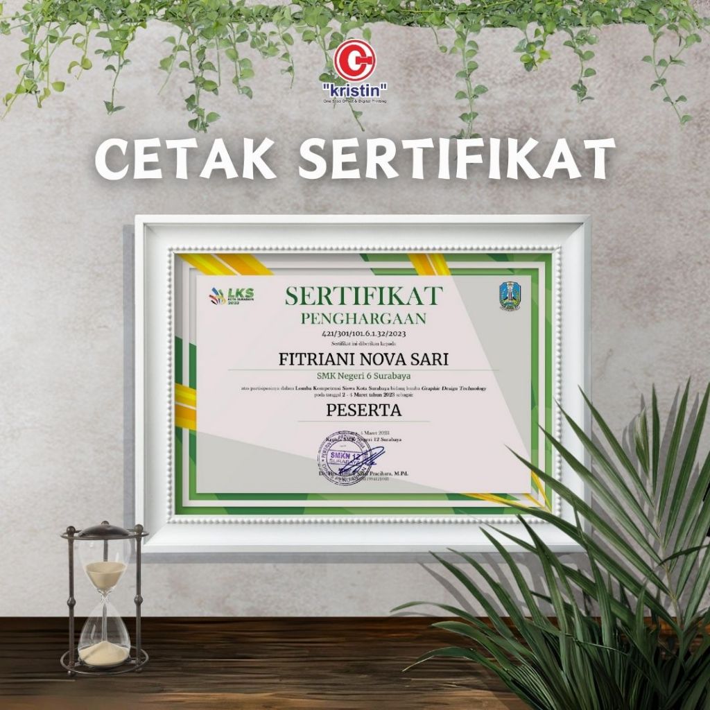 

CETAK A3+ MURAH | CETAK SERTIFIKAT | 1 SISI / 2 SISI