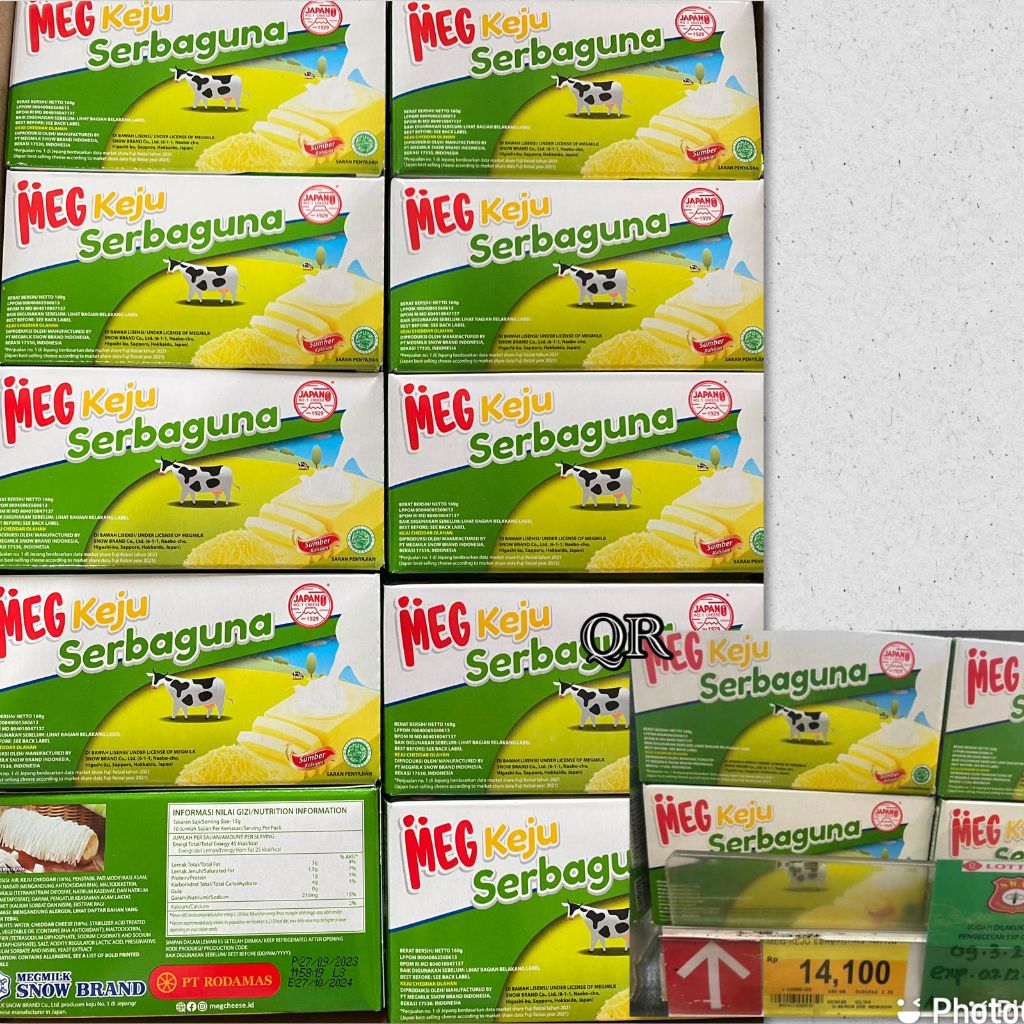 

MEG Keju Serbaguna 160gr | Keju Cheedar | Keju Batang