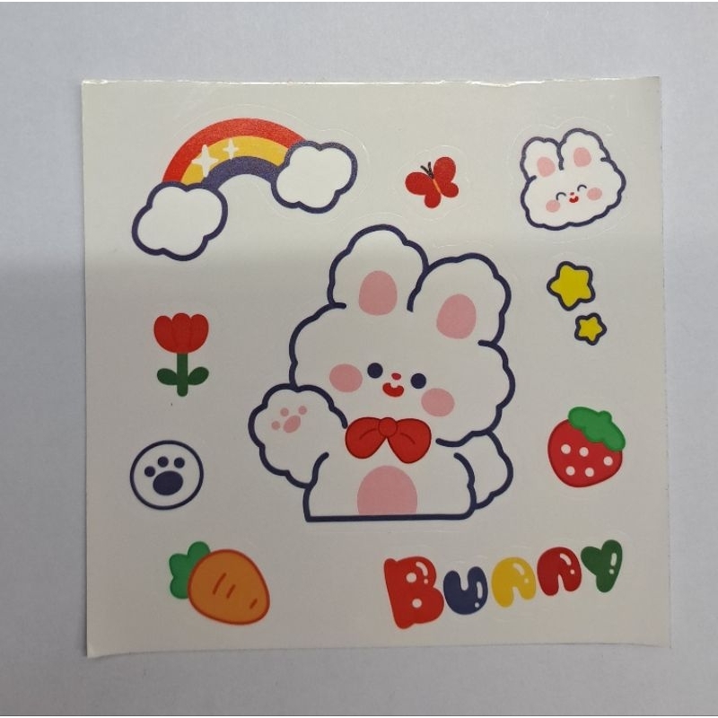 

STICKER MOTIF KARTUN LUCU UNTUK DEKORASI BUKU CATATAN KERTAS LUCU STICKER HIASAN BUKU / DIARY DIY