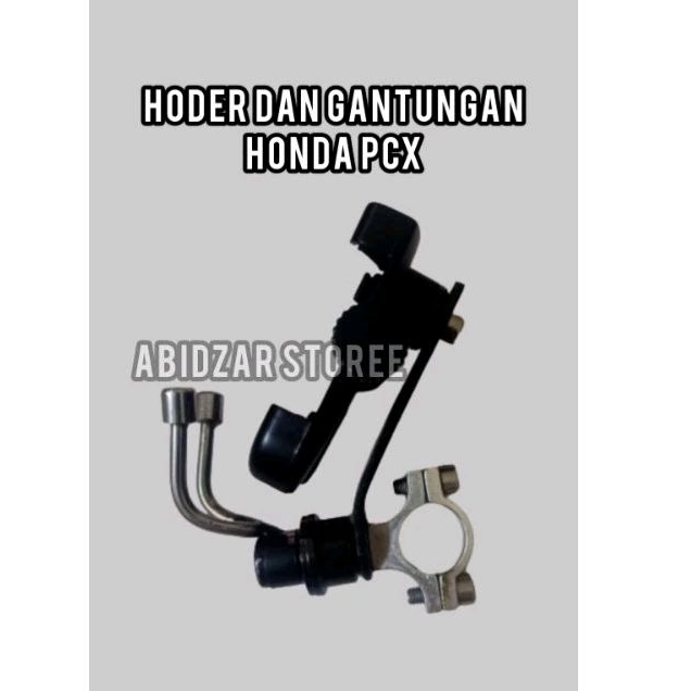 PHONE HOLDER STANG MOTOR PCX 160 GANTUNGAN BARANG MOTOR PCX 160 PCX 160 | CANTOLAN BARANG HONDA PCX 