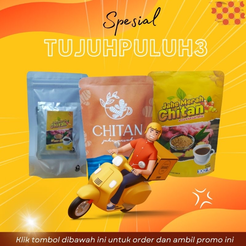 

promo paket isi 3 jahe merah bubuk instant cemilan jahe obat diet