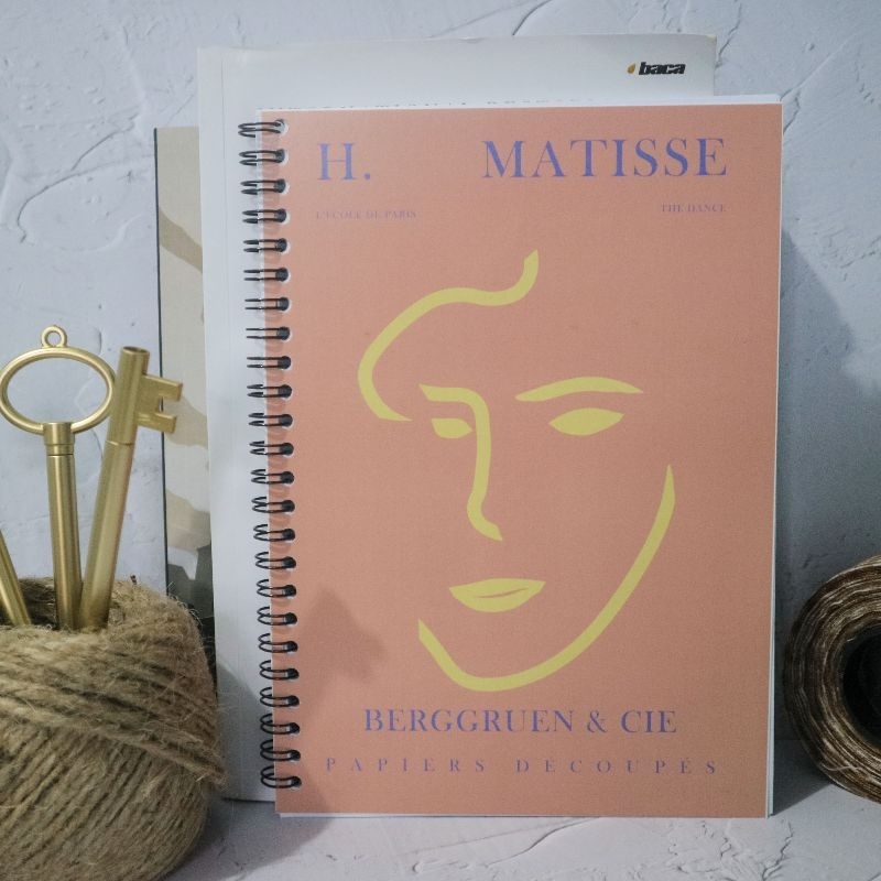 

Notebook Aesthetic A5 Buku Catatan Journal - Matisse