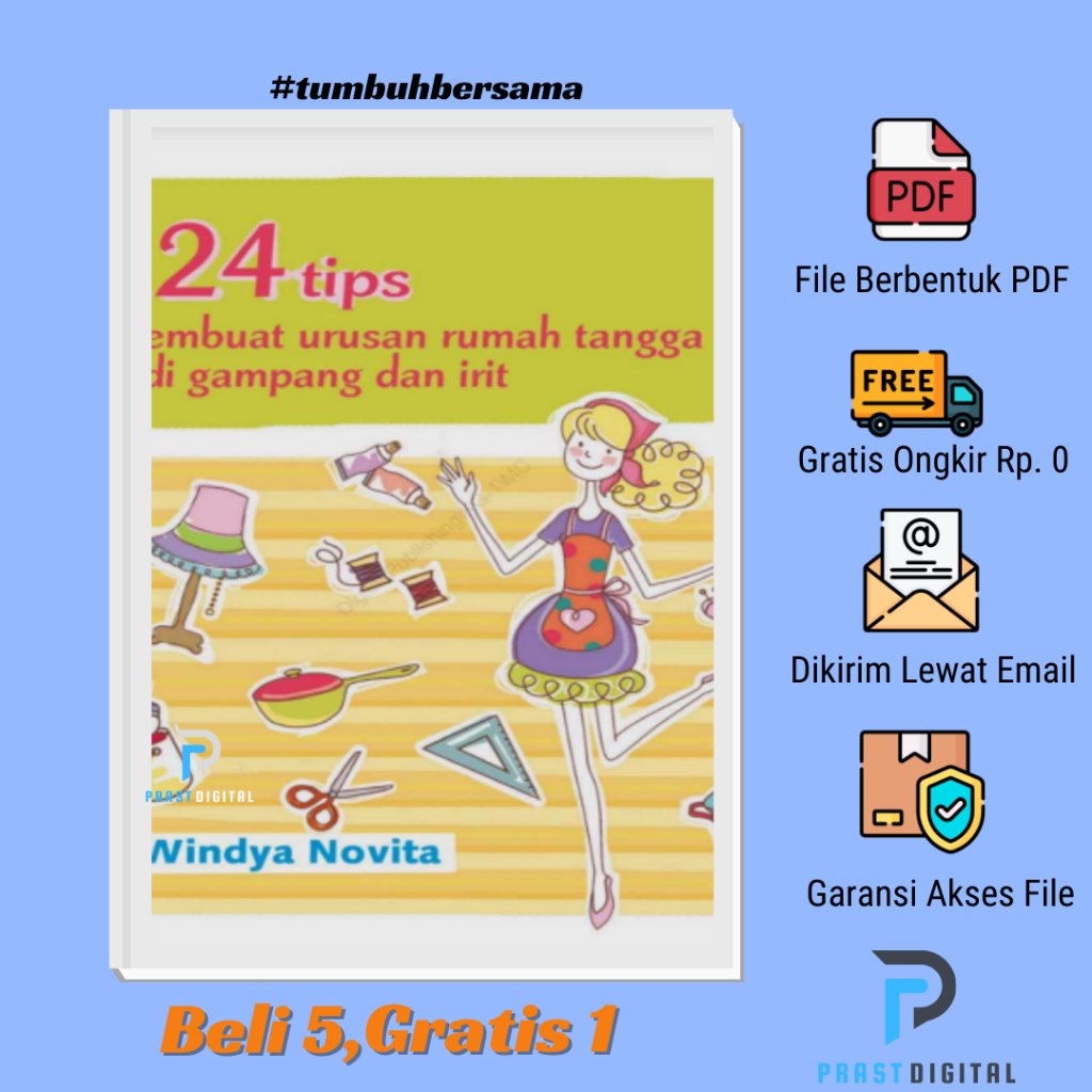

124 Tips Membuat Urusan Rumah Tangga Menjadi Gampang dan Irit