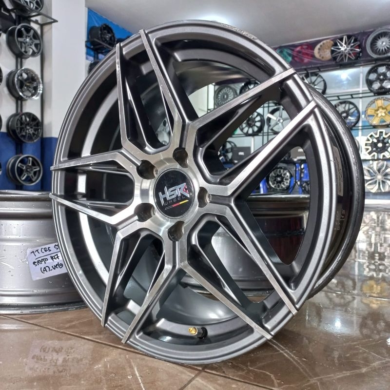 VELG SECOND MERK HSR SANJO RING 17X8 H5X112 ET 40