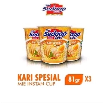 

sedaap mie instan cup kari special 81 gram