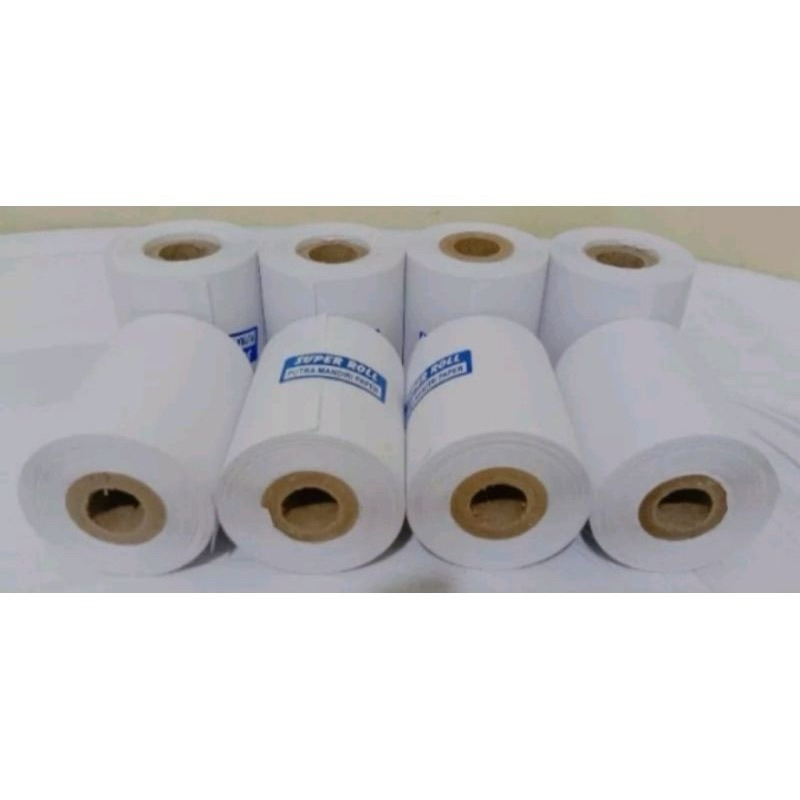 

Kertas struk kasir HVS 1Ply 75x65mm paket 10 pcs