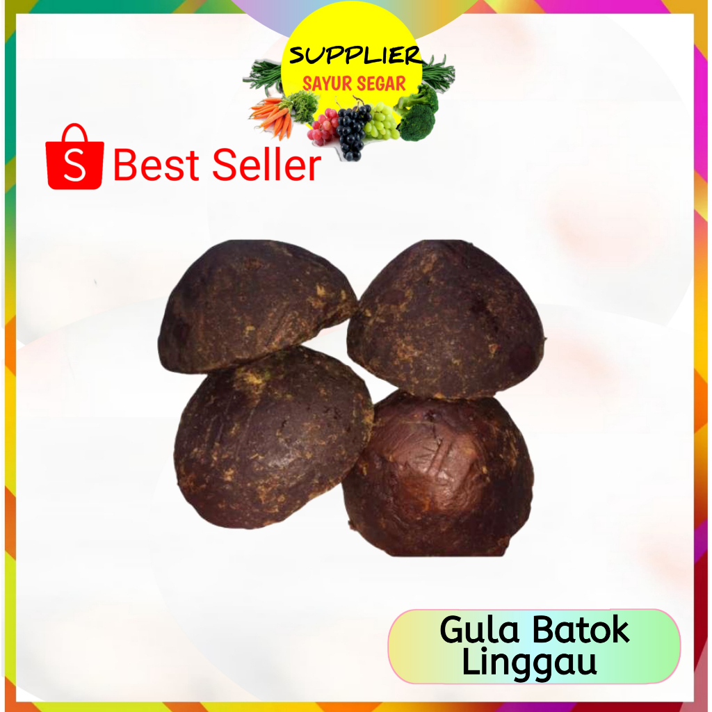 

Gula Batok Linggau 250 gram - Supplier Sayur Sayuran Segar Palembang