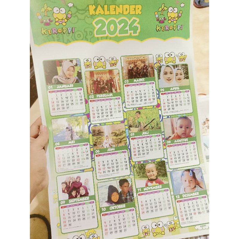 

Kalender custom silakan diorder