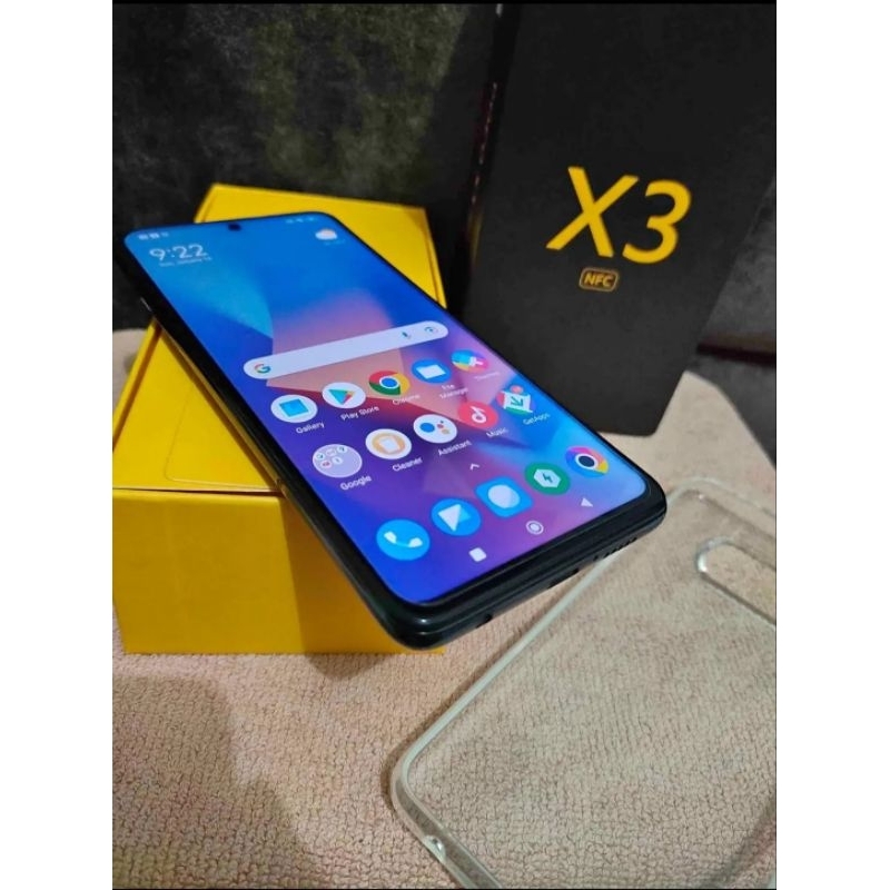 Poco X3 NFC 8/128 Fullset Mulus seperti baru