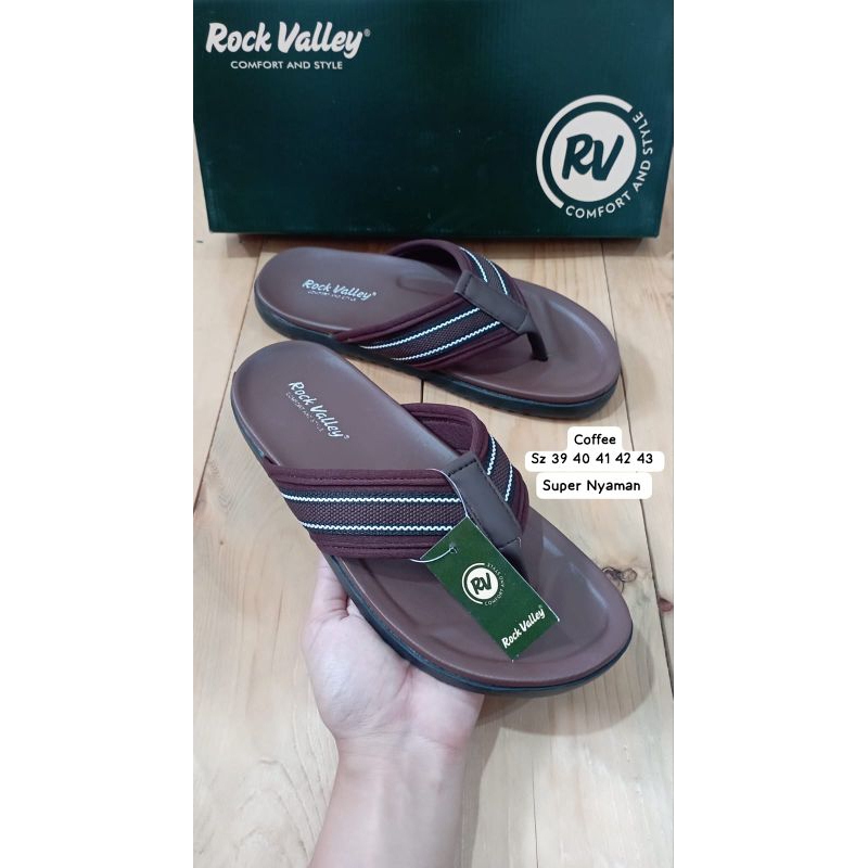 Sandal Jepit Pria Dewasa Original Brand Rock Valley
