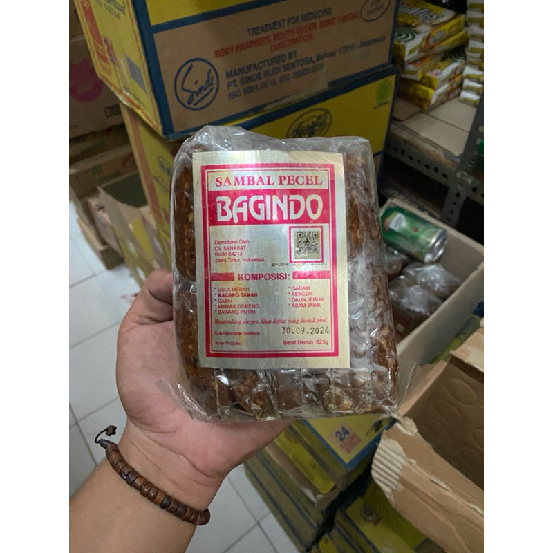 

bumbu sambal pecel khas kediri cap bagindo