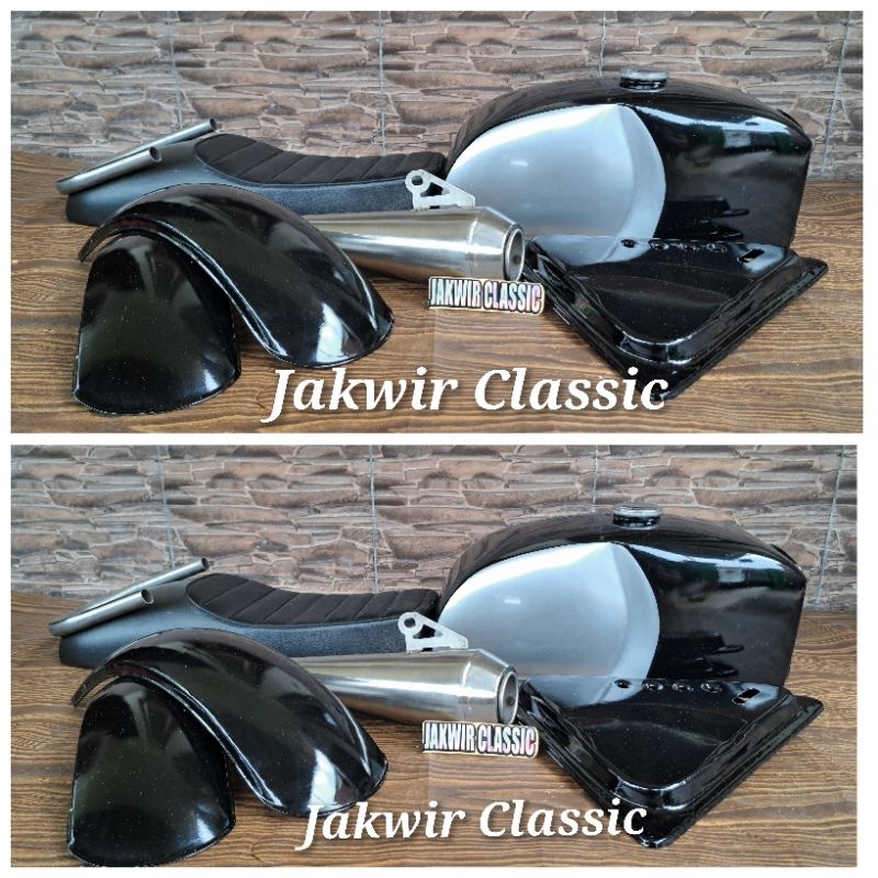 Paket Caferacer Megapro Thunder Tiger Byson Gl Scorpio custom motor caferacer