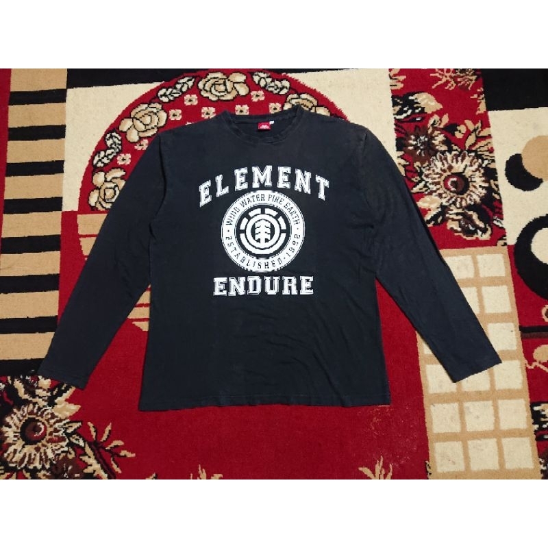 Element Big Circle Longsleev Tshirt Original Second
