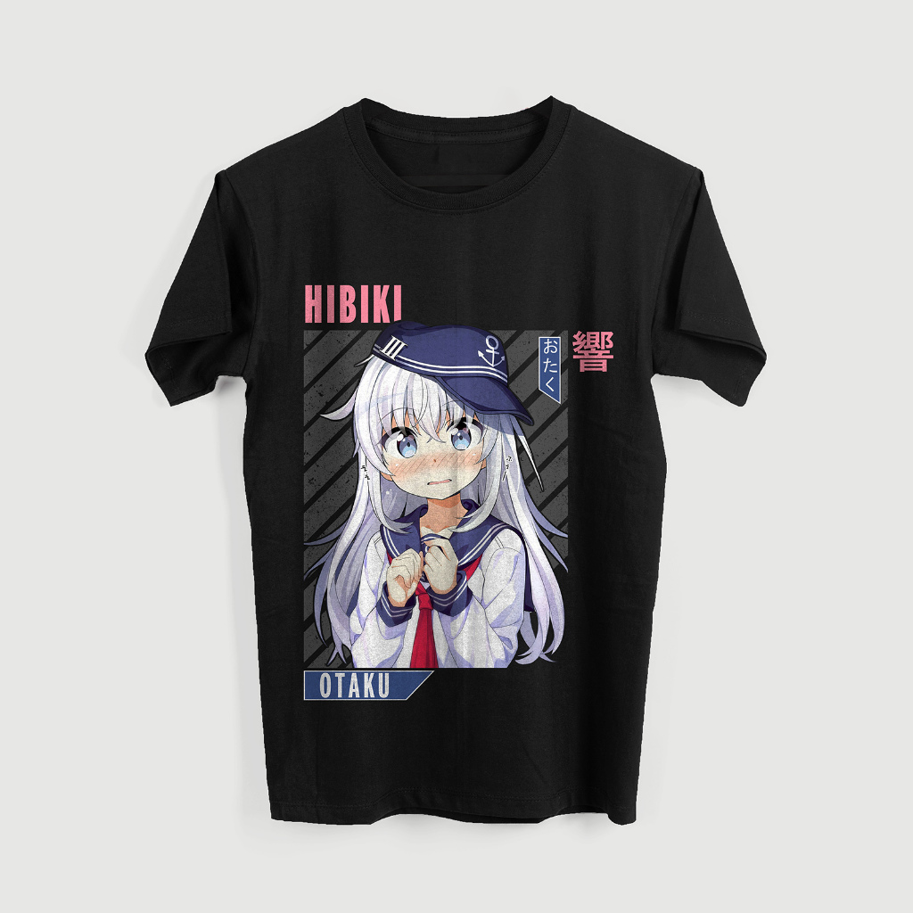 Kaos KanColle - Hibiki v2 | Torazu T-shirt