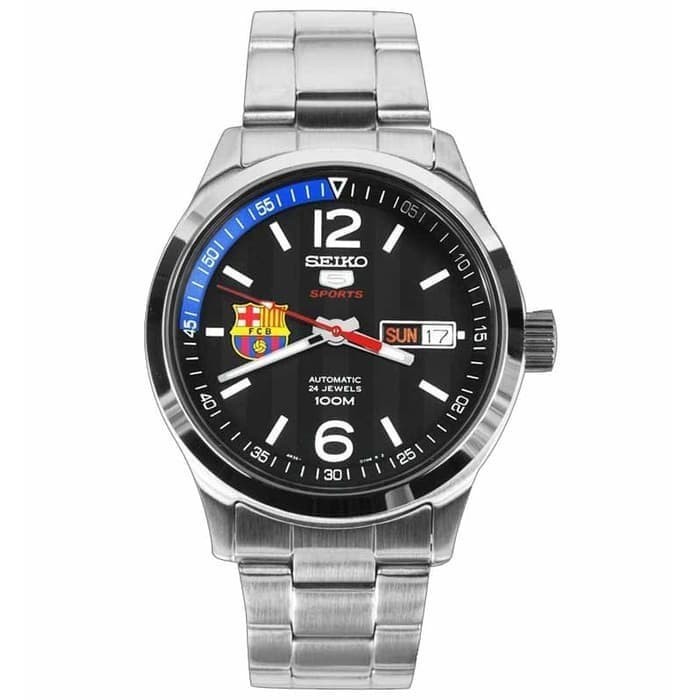 Jam Tangan Seiko 5 Automatic BARCELONA SRP301 SPR301K1 Original Bergaransi Resmi 3 Tahun