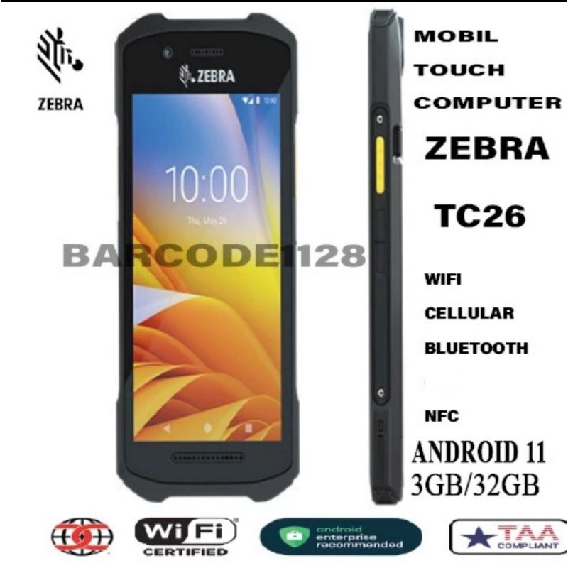 MOBILE PDA COMPUTER ANDROID ZEBRA TC26