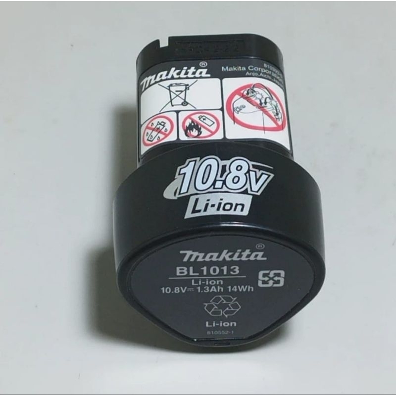 Baterai Bor cordless BL 1013 Asli Makita  BL1013 Battery10, 8v original