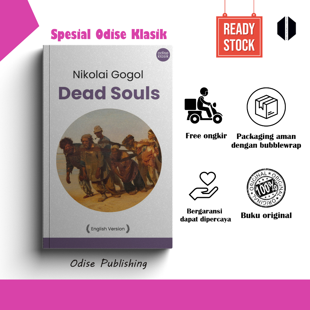 Dead Souls - Nikolai Gogol (Odise Publishing) English Version Original