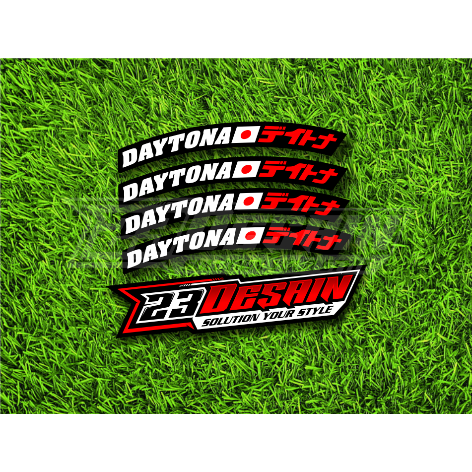 STIKER VELG DAYTONA LIST VELG DAYTONA STIKER DAYTONA SVDAYTONA