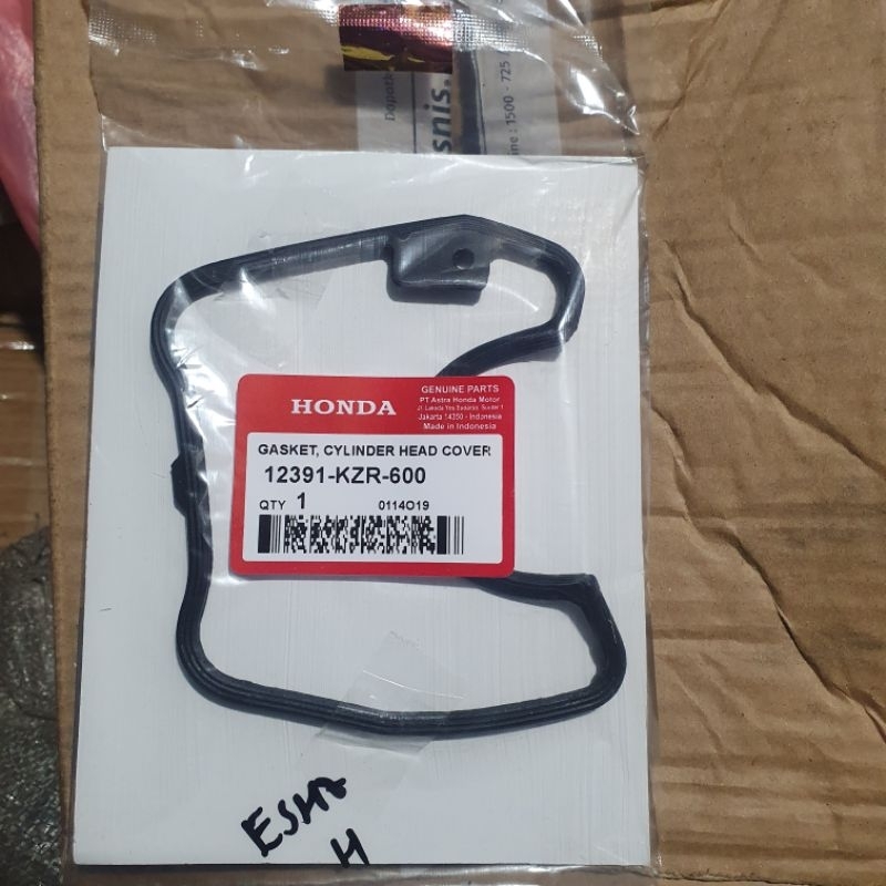 gasket cilinder head cover 12391 kzr 600