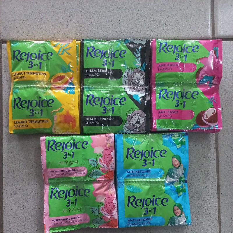 REJOICE 3IN1 SHAMPOO SACHET