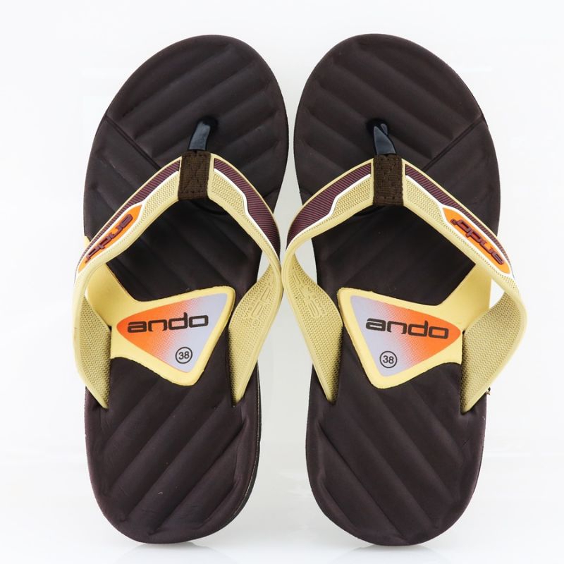 SANDAL ANDO NEVERLAND PRIA - SANDAL JAPIT PRIA MOTIF POLOS