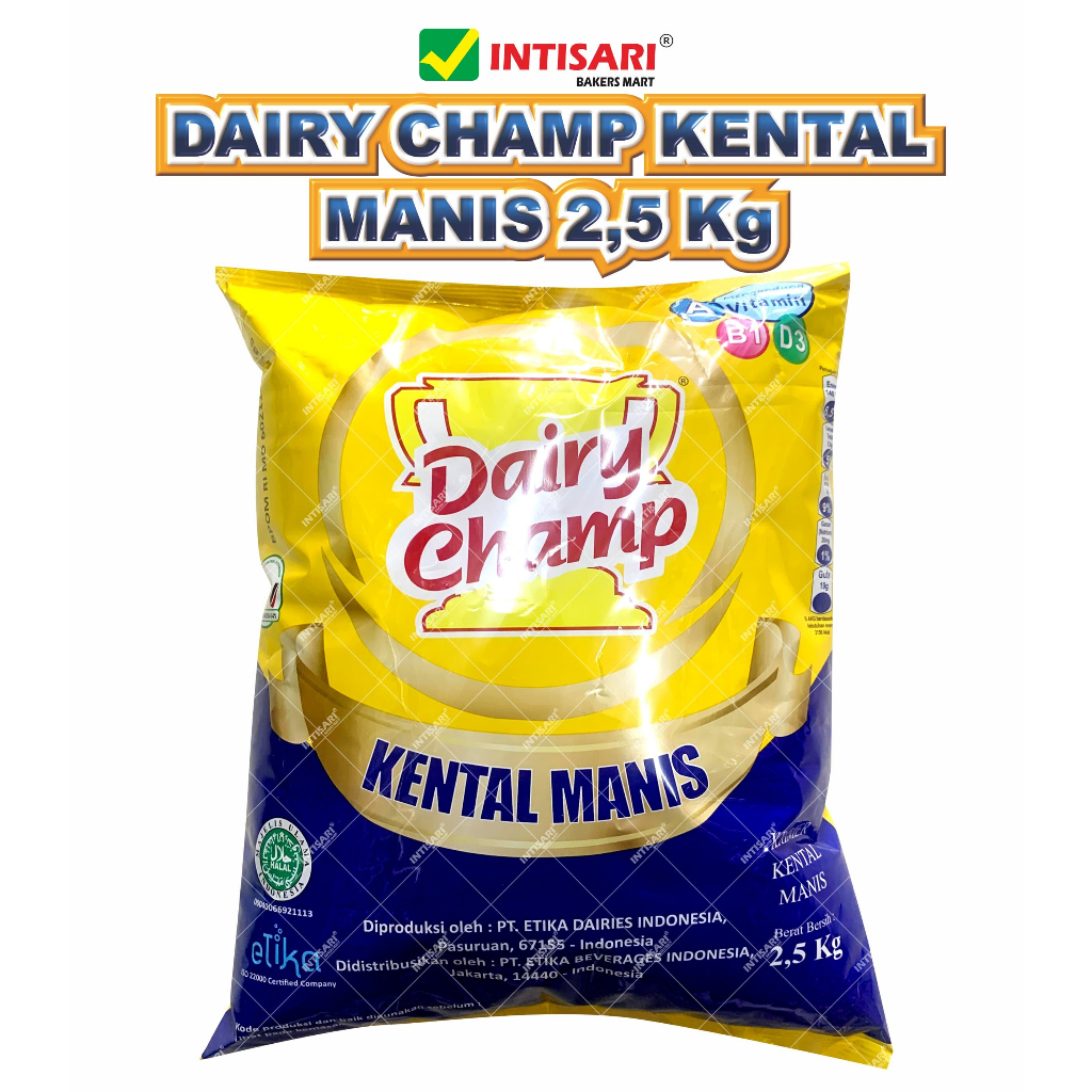 

DAIRY CHAMP KENTAL MANIS 2,5 Kg