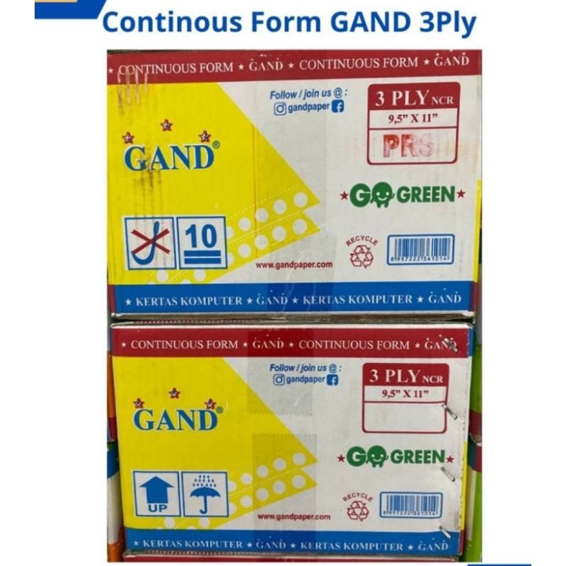 

kertas continuous form 9,5x11 (3 ply full/3 ply bagi 2 ) 1 dus