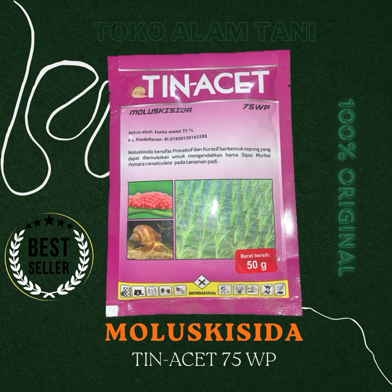 Racun Siput Tin-Acet 75WP 50gr