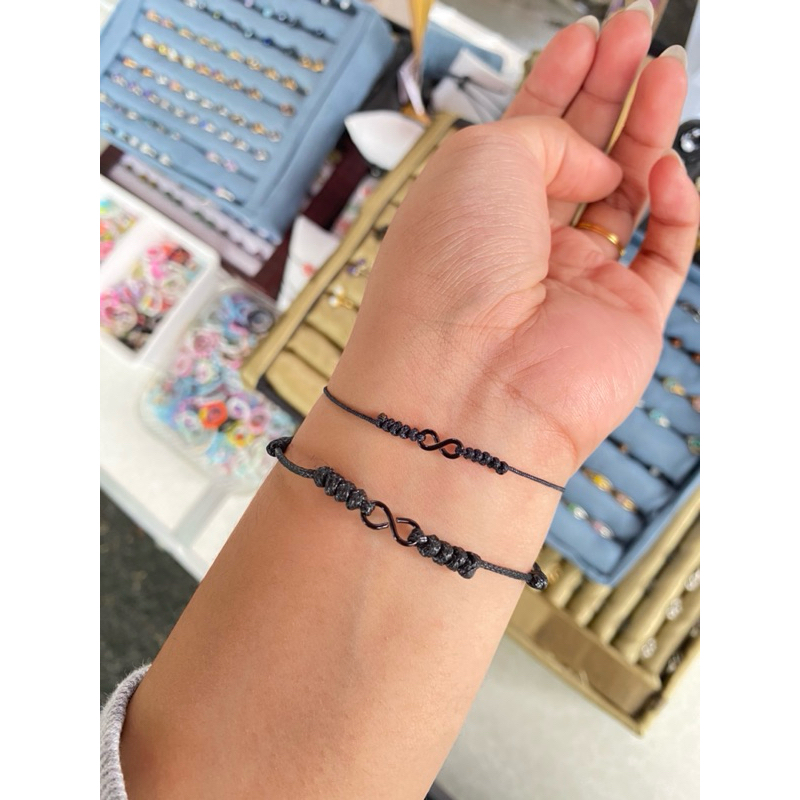 bracelet couple /infinity / gelang sepasang /gelang couple