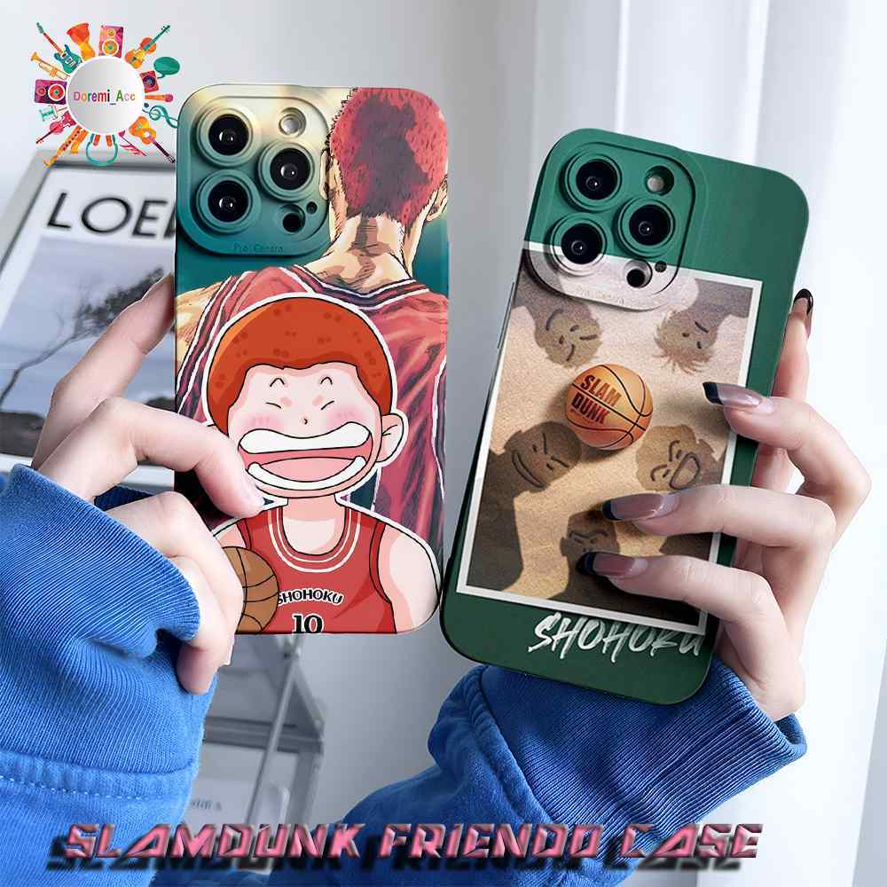 SOFTCASE CASE CASING PROCAMERA CUSTOM SLAMDUNK FRIENDO UNTUK REALME 3 5 5i 5s 7i 8 9 PRO PLUS 9i V13