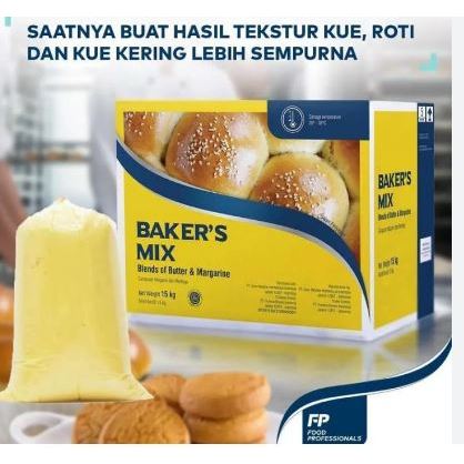 

Bakers Mix Butter Blend Repack 250gr