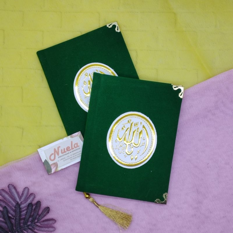 Yasin dan Tahlil Hard Cover Bludru