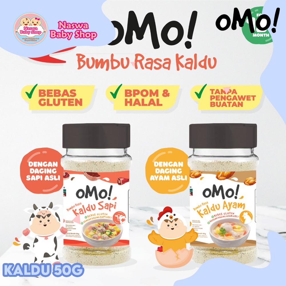 

Omo! Kaldu Bubuk MPASI Anak Tanpa MSG & Tanpa Pengawet Buatan 12m+ 50g