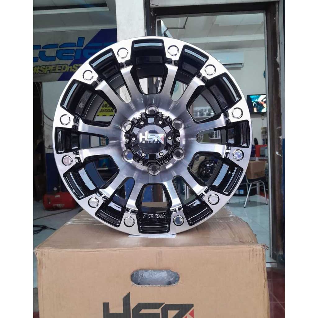 Velg mobil model Ring 15 HSR DESTROYER velg mobil lubang PCD6X139,7
