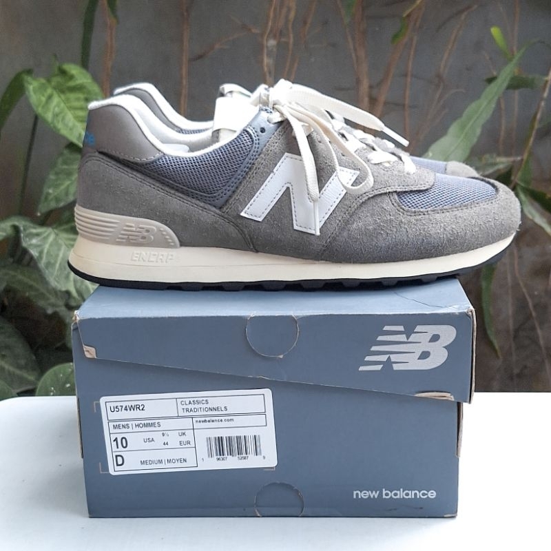New Balance 574 Classic Grey/Navy