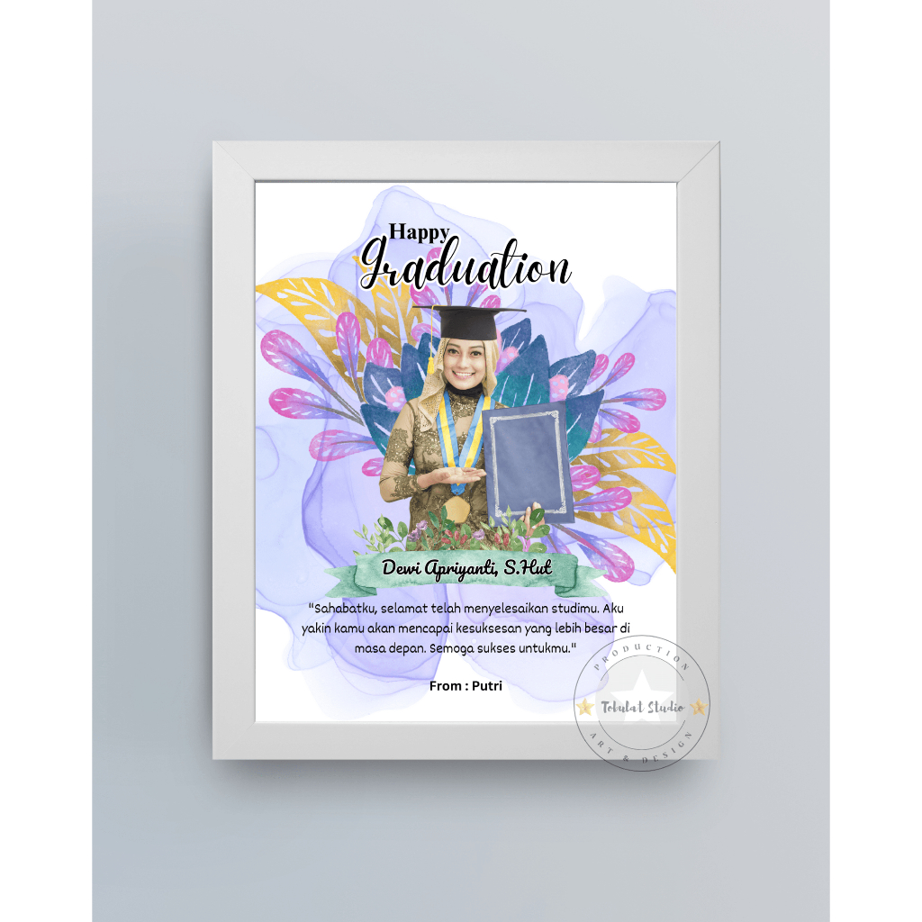 Foto 5R,10R&A4 / Kado ulang tahun Gift Ultah Pacar / Kado Perkawinan / Kado Wisuda / Cetak Frame Fot