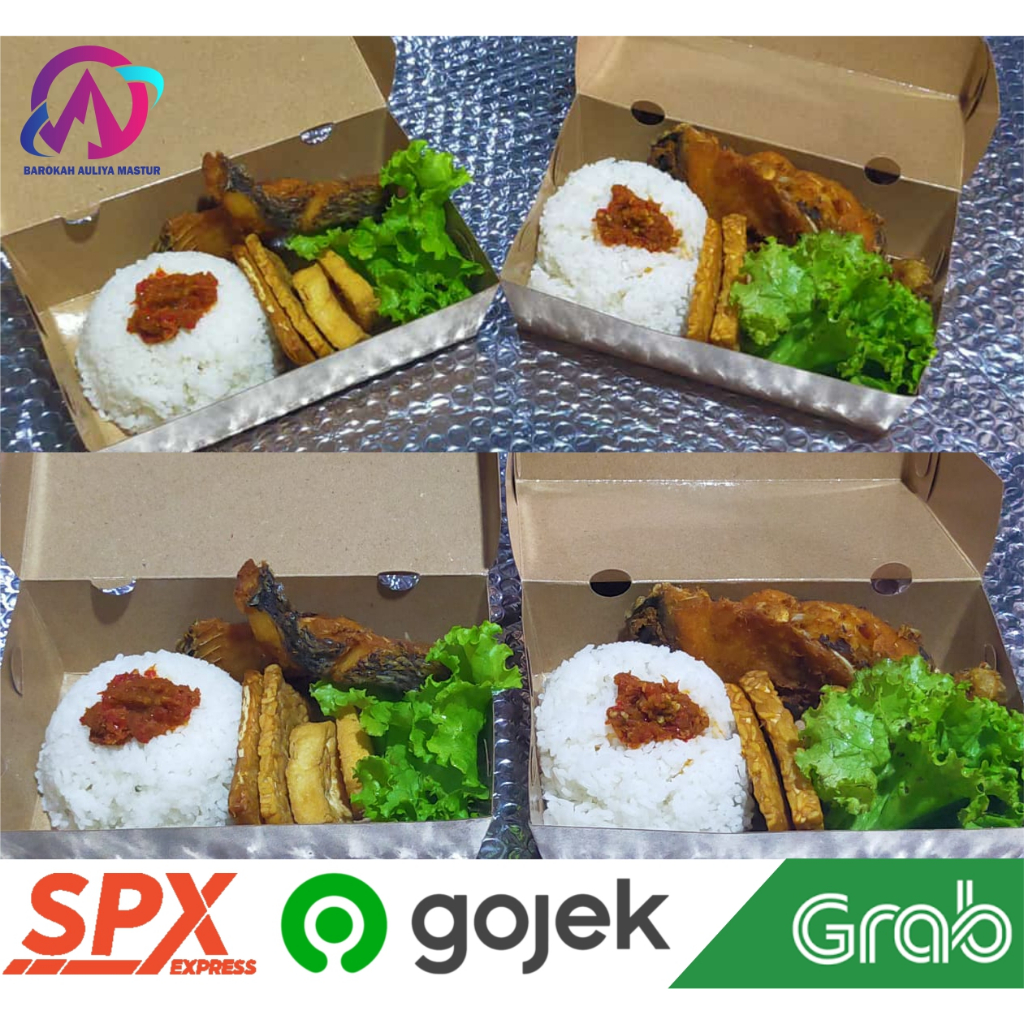 

KIRIM INSTAN Pecel AYAM Segar 1Box Makanan Siap Saji BAM Pasar Online Padang