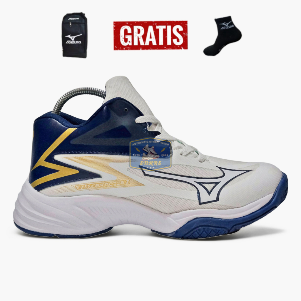 SEPATU VOLI MIZUNO THUNDER BLADE Z MID PREMIUM SEPATU PROFESIONAL SEPATU VOLLY MIZUNO SEPATU VOLI