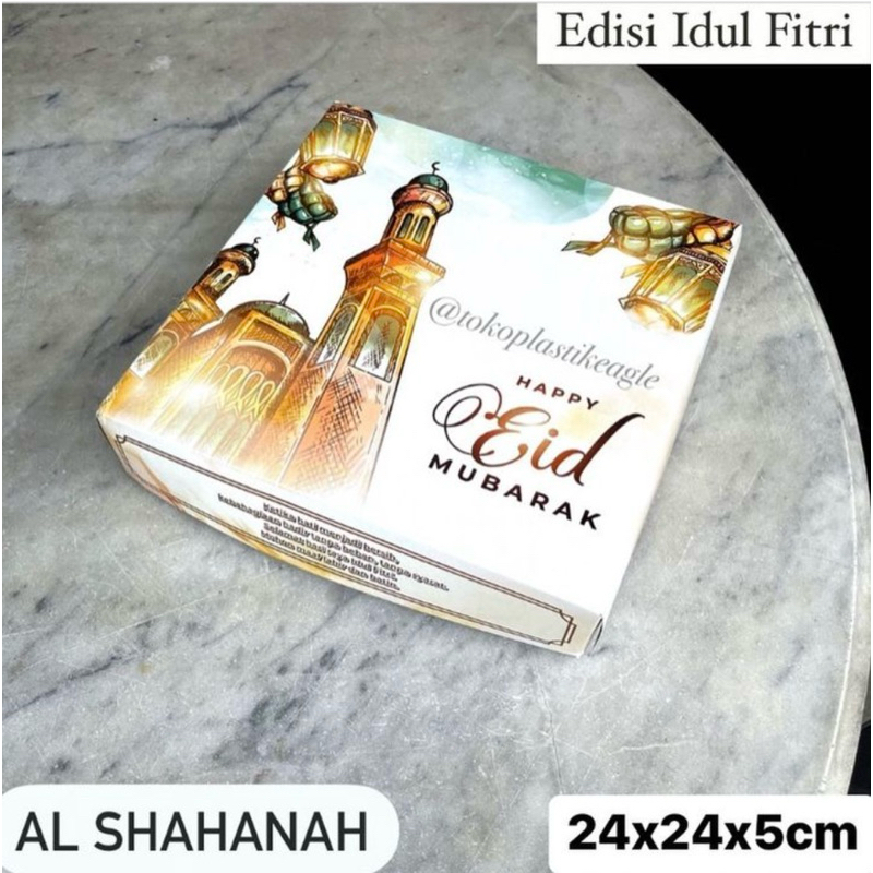 

[EDISI IDUL FITRI] Dus Lebaran “AL SHAHANAH" uk 24x24x5cm