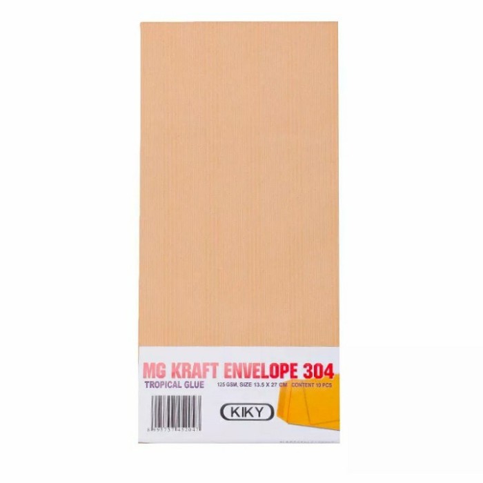 

Amplop Coklat Pakai Lem 304 Kiky