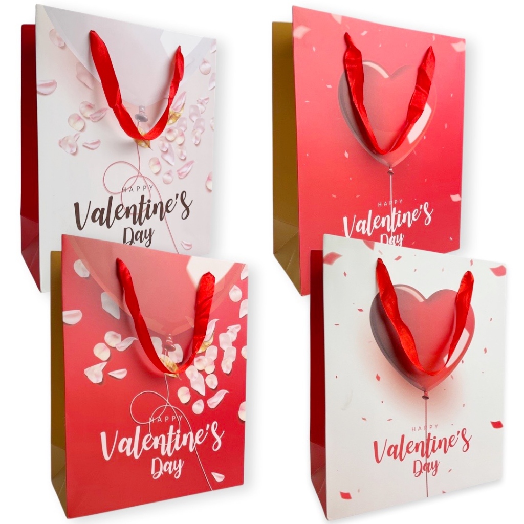 

Pinky Bee Kantong Kertas / Paper Bag Valentine's Day 32x26x12cm 68430200