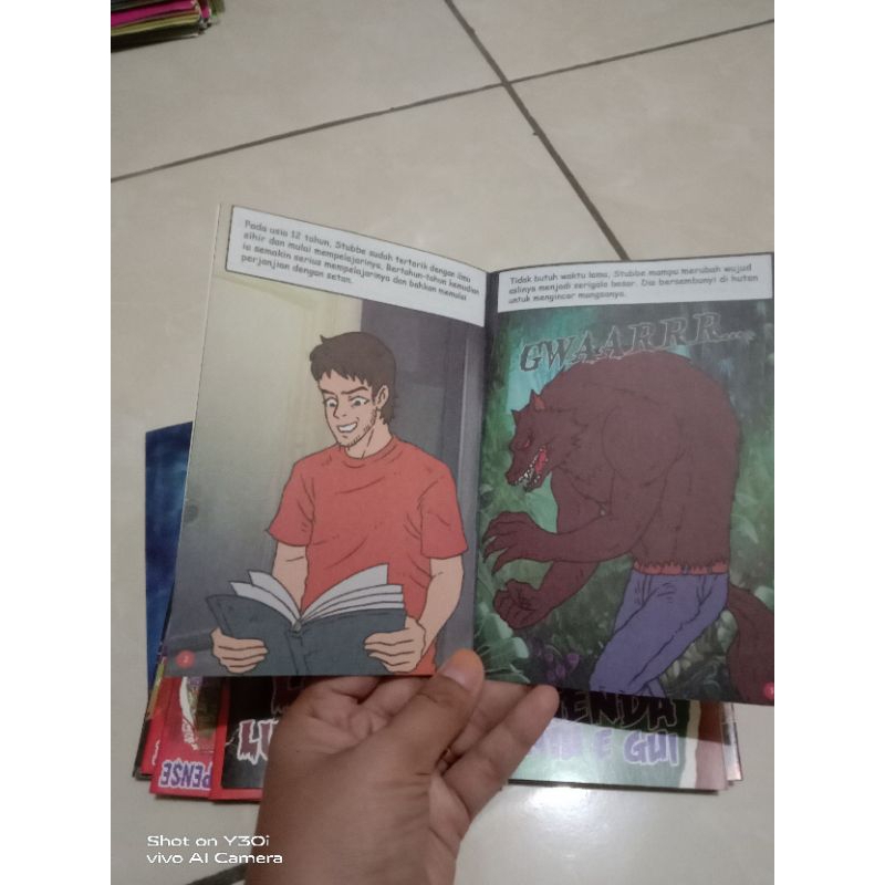 ABmart 20PCS KOMIK LEGENDA HANTU BESAR MIX(10x16)