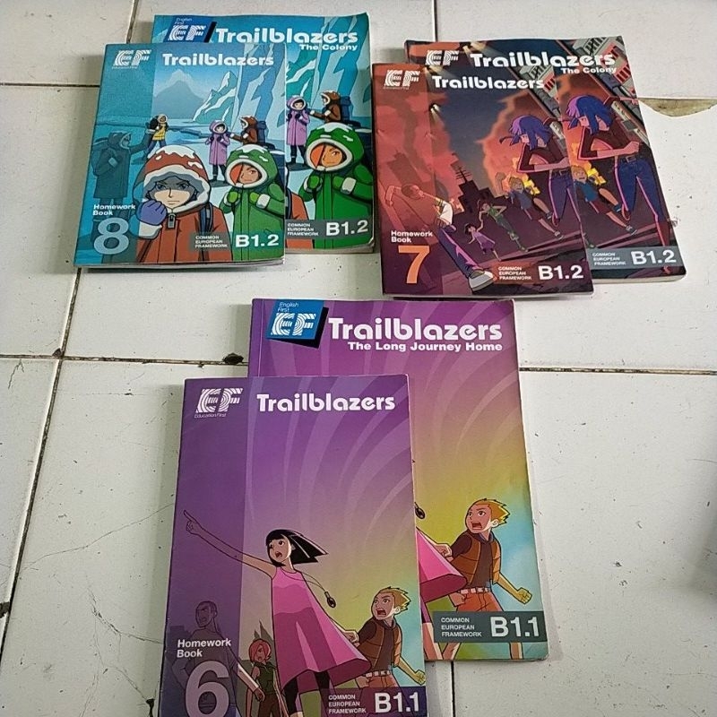 CABUTAN EF TRAILBLAZERS BOOK 6.7.8. PILIH YANG TELITI YA