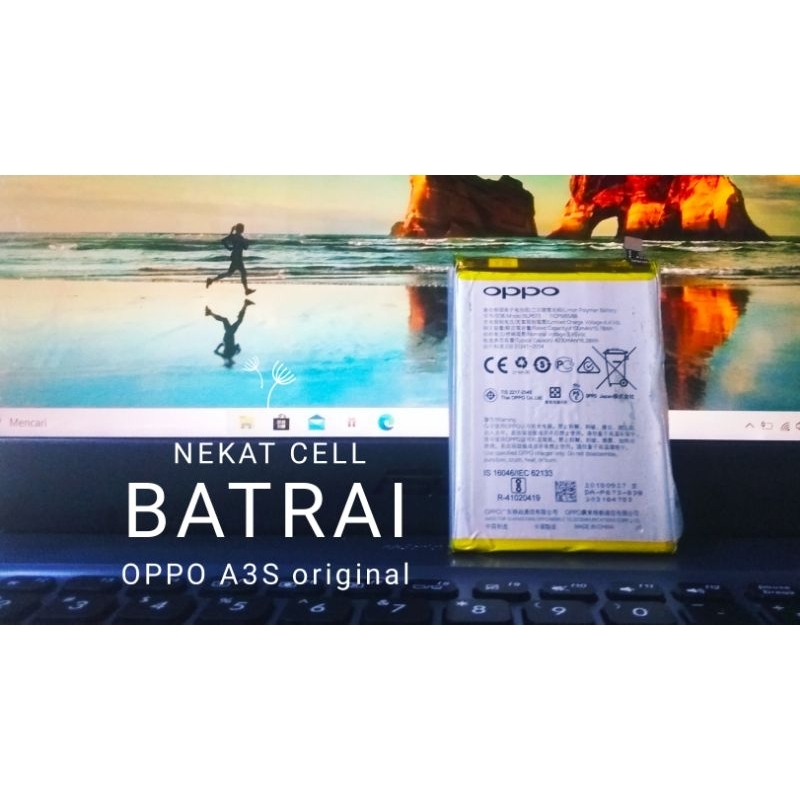 BATERAI ORIGINAL OPPO A3s cabutan hp
