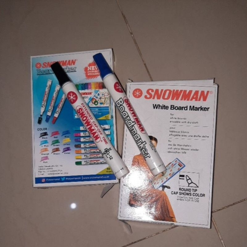 

spidol snowman boardmarker